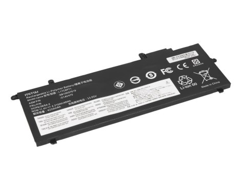 Bateria Mitsu do Lenovo ThinkPad A285, X280 Bateria Mitsu do Lenovo ThinkPad A285, X280