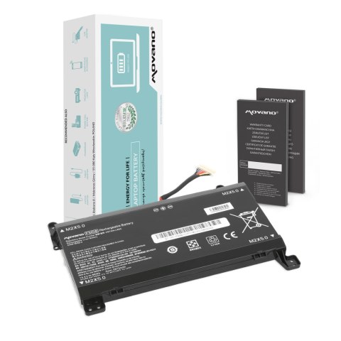 Bateria Movano do HP Omen 17-AN (12 PIN) Bateria Movano do HP Omen 17-AN (12 PIN)