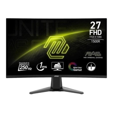 MSI Monitor MSI 27" MAG 27C6X VA FHD 250Hz 2xHDMI DP MSI Monitor MSI 27" MAG 27C6X VA FHD 250Hz 2xHDMI DP