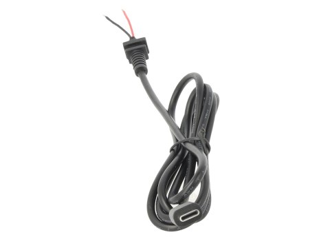 Przewód do zasilacza / ładowarki USB-C - 2 żyły 120 cm (90W) Przewód do zasilacza / ładowarki USB-C - 2 żyły 120 cm (90W)