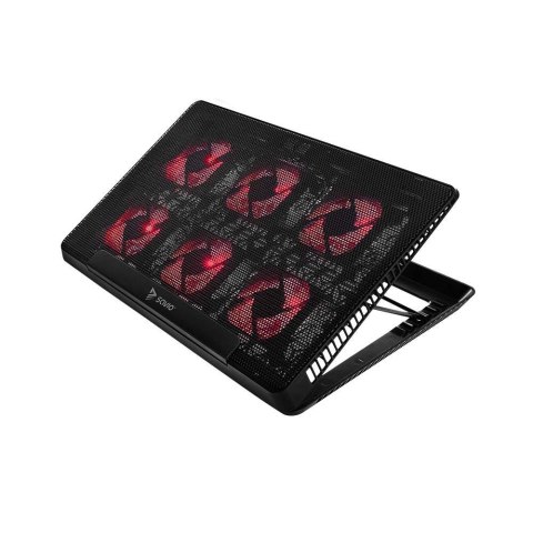 Savio Podstawka chłodząca pod laptop SAVIO COS-01, 6 wentylatorów Savio Podstawka chłodząca pod laptop SAVIO COS-01, 6 wentylatorów