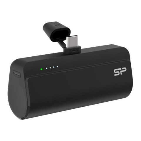 Silicon Power Powerbank Silicon Power QD50 5000mAh PD 2x USB-C czarny Silicon Power Powerbank Silicon Power QD50 5000mAh PD 2x USB-C czarny