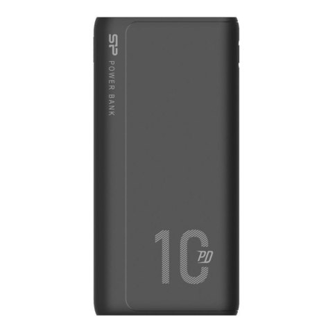 Silicon Power Powerbank Silicon Power QP15 10000mAh QC3.0+PD 1x USB-C, 2x USB-A czarny Silicon Power Powerbank Silicon Power QP15 10000mAh QC3.0+PD 1x USB-C, 2x USB-A czarny