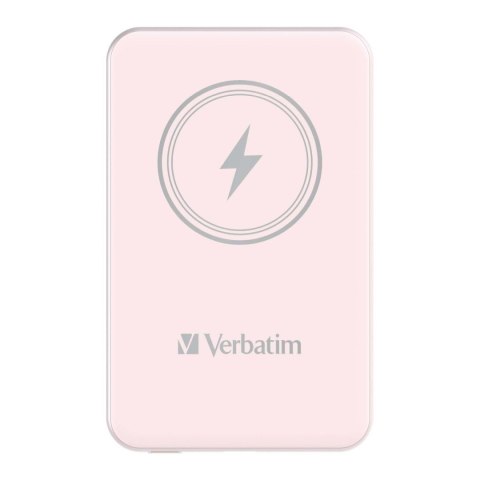 Verbatim Powerbank Verbatim Charge 'n' Go Magnetic Wireless 5000mAh USB-C PD 3.0 Pink Verbatim Powerbank Verbatim Charge 'n' Go Magnetic Wireless 5000mAh USB-C PD 3.0 Pink