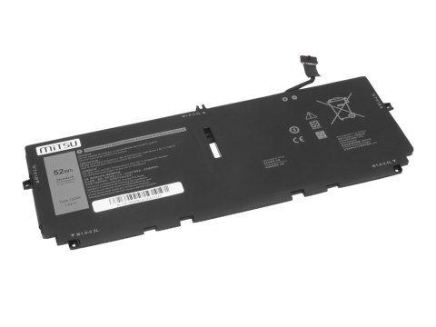Bateria Mitsu do Dell XPS 13 9300, 9310, 9380 Bateria Mitsu do Dell XPS 13 9300, 9310, 9380