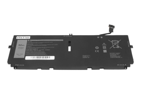 Bateria Mitsu do Dell XPS 13 9300, 9310, 9380 Bateria Mitsu do Dell XPS 13 9300, 9310, 9380