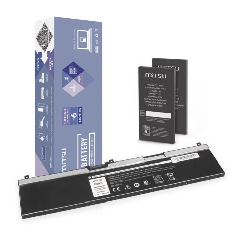 Bateria Mitsu do Dell Precision 7530, 7540, 7730 - NYFJH (6000mAh) Bateria Mitsu do Dell Precision 7530, 7540, 7730 - NYFJH (6000mAh)