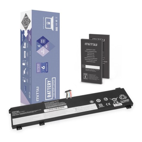 Bateria Mitsu do Lenovo Legion 5 17ARH05H, 7 15IMH05 Bateria Mitsu do Lenovo Legion 5 17ARH05H, 7 15IMH05