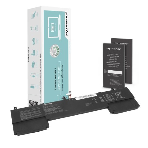 Bateria Movano do Asus Zenbook 15 UX534F, Flip UX563FD Bateria Movano do Asus Zenbook 15 UX534F, Flip UX563FD