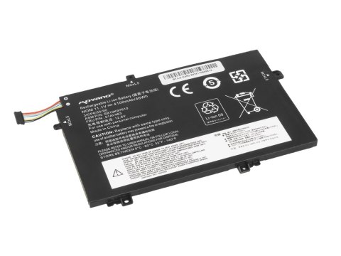 Bateria Movano do Lenovo ThinkPad L14, L15, L480, L580