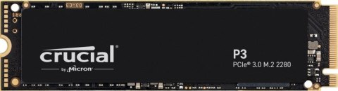 Crucial Dysk SSD Crucial P3 500GB M.2 2280 PCIe 3.0 NVMe (3500/1900 MB/s) Crucial Dysk SSD Crucial P3 500GB M.2 2280 PCIe 3.0 NVMe (3500/1900 MB/s)