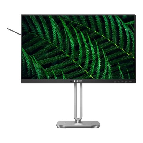 MMD-Monitors & Displays Nederland B.V. Monitor Philips 23,8" 24B2G5200/00 IPS 100Hz HDMI DP VGA 4xUSB-A USB-B głośniki 2x3W MMD-Monitors & Displays Nederland B.V. Monitor Philips 23,8" 24B2G5200/00 IPS 100Hz HDMI DP VGA 4xUSB-A USB-B głośniki 2x3W