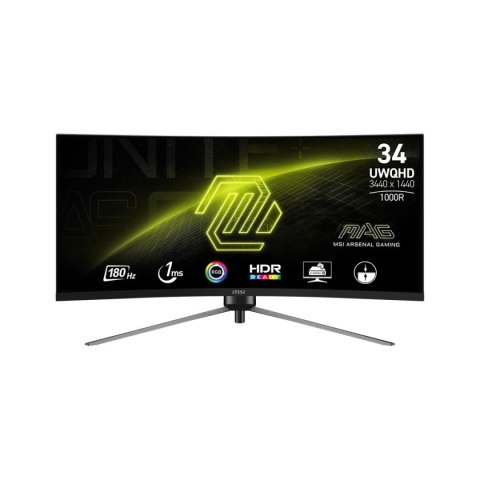 MSI Monitor MSI 34" MAG 345CQR 2xHDMI DP