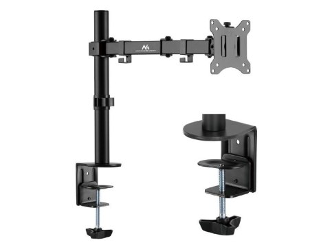 Maclean Uchwyt biurkowy do monitora Maclean MC-883 17-32" 8kg VESA 75x75, 100x100 podwójne ramię Maclean Uchwyt biurkowy do monitora Maclean MC-883 17-32" 8kg VESA 75x75, 100x100 podwójne ramię