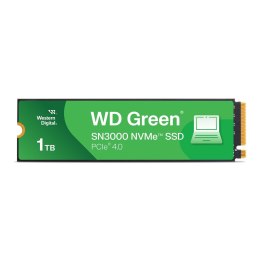 Sandisk Dysk SSD WD Green SN3000 1TB M.2 2280 NVMe (5000/4200 MB/s) WDS100T4G0E