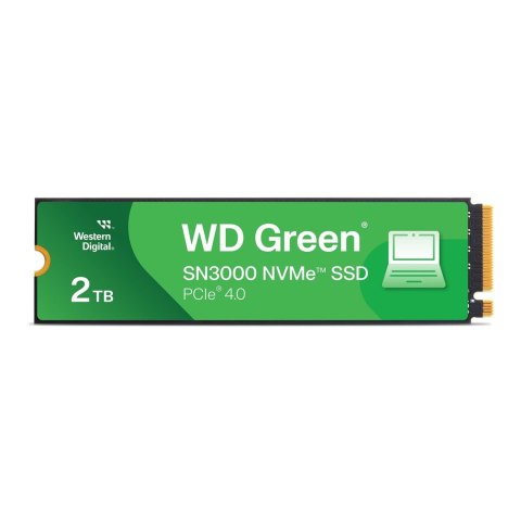 Sandisk Dysk SSD WD Green SN3000 2TB M.2 2280 NVMe (5000/4200 MB/s) WDS200T4G0E Sandisk Dysk SSD WD Green SN3000 2TB M.2 2280 NVMe (5000/4200 MB/s) WDS200T4G0E