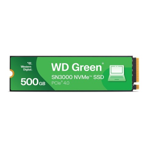 Sandisk Dysk SSD WD Green SN3000 500GB M.2 2280 NVMe (5000/4100 MB/s) WDS500G4G0E Sandisk Dysk SSD WD Green SN3000 500GB M.2 2280 NVMe (5000/4100 MB/s) WDS500G4G0E
