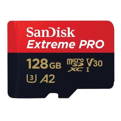 Sandisk Karta pamięci MicroSDXC SanDisk EXTREME PRO 128GB 200/90 MB/s A2 C10 V30 UHS-I U3 Sandisk Karta pamięci MicroSDXC SanDisk EXTREME PRO 128GB 200/90 MB/s A2 C10 V30 UHS-I U3