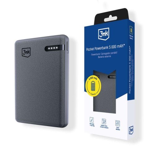 3mk Protection Powerbank 3mk Pocket Powerbank 5000mAhh 3mk Protection Powerbank 3mk Pocket Powerbank 5000mAhh