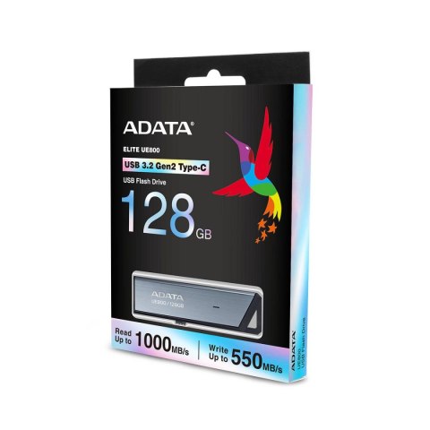 ADATA Pendrive ADATA UE800 128GB USB 3.1 Type-C Silver ADATA Pendrive ADATA UE800 128GB USB 3.1 Type-C Silver