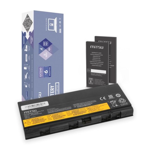 Bateria Mitsu do Lenovo ThinkPad P50, P51, P52 Bateria Mitsu do Lenovo ThinkPad P50, P51, P52