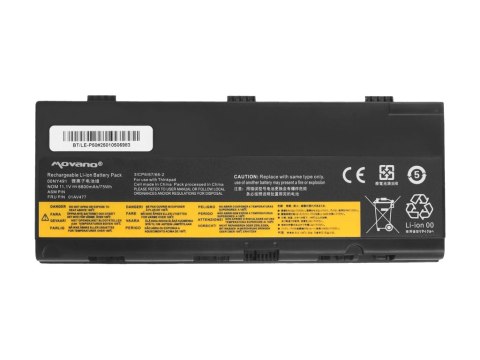 Bateria Movano do Lenovo ThinkPad P50, P51, P52