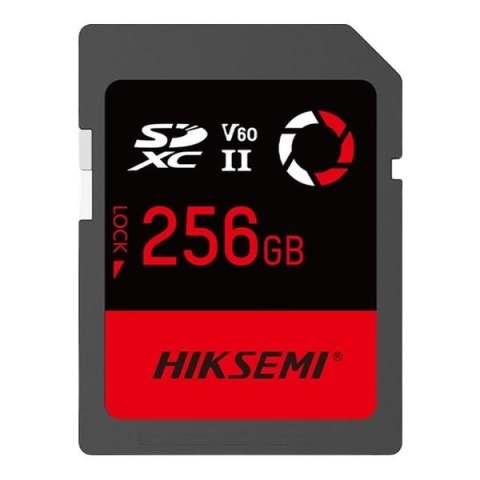 HIKSEMI Karta pamięci SDXC HIKSEMI CAPTURE HS-SD-E60(STD) 256GB 250/180 MB/s Class 10 U3 TLC V60 HIKSEMI Karta pamięci SDXC HIKSEMI CAPTURE HS-SD-E60(STD) 256GB 250/180 MB/s Class 10 U3 TLC V60