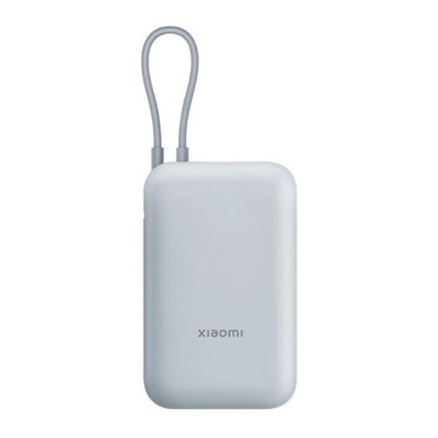 XIAOMI Powerbank Xiaomi 22,5W 10000mAh 2xUSB-C 1xUSB-A wbudowany kabel Ice Blue XIAOMI Powerbank Xiaomi 22,5W 10000mAh 2xUSB-C 1xUSB-A wbudowany kabel Ice Blue