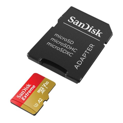 Sandisk Karta pamięci MicroSDXC SanDisk EXTREME 128GB 190/90 MB/s A2 C10 V30 UHS-I U3 Sandisk Karta pamięci MicroSDXC SanDisk EXTREME 128GB 190/90 MB/s A2 C10 V30 UHS-I U3
