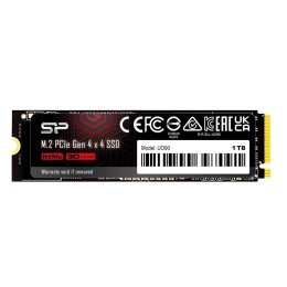 Silicon Power Dysk SSD Silicon Power UD90 1TB M.2 2280 PCIe Gen4x4 NVMe 1.4 (4800/4200 MB/s)