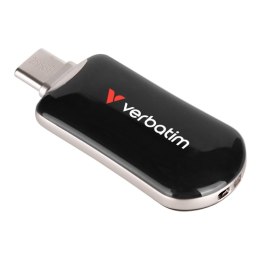 Verbatim Pendrive Verbatim Plectra 256GB USB-C 3.0 Black