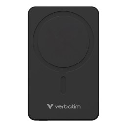 Verbatim Powerbank Verbatim Charge 'n' Go Essentials Magnetic Wireless 5000mAh USB-C PD 3.0 Black