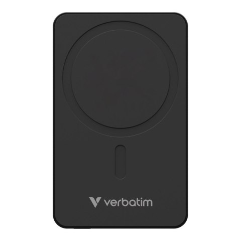 Verbatim Powerbank Verbatim Charge 'n' Go Essentials Magnetic Wireless 5000mAh USB-C PD 3.0 Black Verbatim Powerbank Verbatim Charge 'n' Go Essentials Magnetic Wireless 5000mAh USB-C PD 3.0 Black