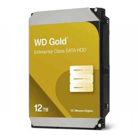 Western Digital Dysk WD Gold™ WD122KRYZ 12TB 3,5" 7200 512MB SATA III Western Digital Dysk WD Gold™ WD122KRYZ 12TB 3,5" 7200 512MB SATA III
