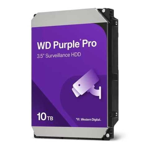 Western Digital Dysk WD Purple™ Pro WD102PURP 10TB 3.5" 7200 512MB SATA III Western Digital Dysk WD Purple™ Pro WD102PURP 10TB 3.5" 7200 512MB SATA III