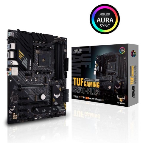 Asus Płyta Asus TUF GAMING B550-PLUS /AMD B550/SATA3/M.2/USB3.1/PCIe4.0/AM4/ATX Asus Płyta Asus TUF GAMING B550-PLUS /AMD B550/SATA3/M.2/USB3.1/PCIe4.0/AM4/ATX