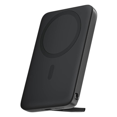 Aukey Powerbank magnetyczny Aukey PB-MS01 6700 mAh, 15/20W, stojący, szary