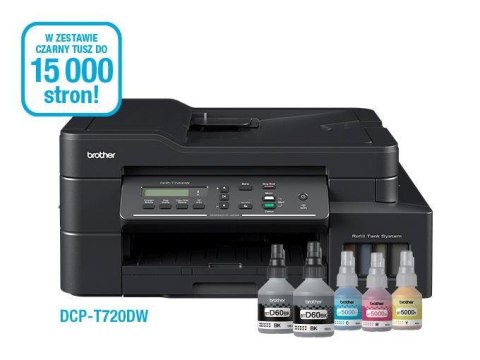 Brother Urządzenie wielofunkcyjne Brother DCP-T720DW 3 w 1 Brother Urządzenie wielofunkcyjne Brother DCP-T720DW 3 w 1