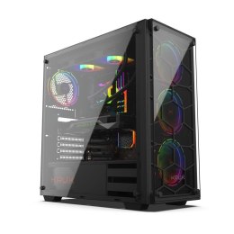 COOLING.PL Obudowa KRUX Leda ATX z oknem, bez zasilacza