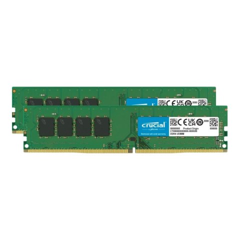 Crucial Pamięć DDR4 Crucial 32GB (2x16GB) 3200MHz CL22 1,2V Crucial Pamięć DDR4 Crucial 32GB (2x16GB) 3200MHz CL22 1,2V
