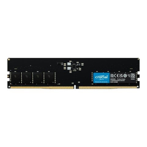 Crucial Pamięć DDR5 Crucial 32GB (1x32GB) 56000MHz CL46 1,1V Crucial Pamięć DDR5 Crucial 32GB (1x32GB) 56000MHz CL46 1,1V