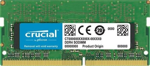 Crucial Pamięć SODIMM DDR4 Crucial 8GB (1x8GB) 2400MHz CL17 1,2V Crucial Pamięć SODIMM DDR4 Crucial 8GB (1x8GB) 2400MHz CL17 1,2V