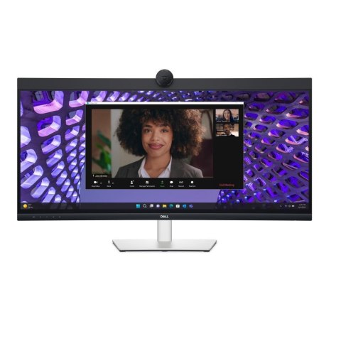 Dell Monitor Dell 34,14" P3424WEB (210-BFOB) IPS WQHD 60Hz HDMI DP 6xUSB RJ45 KVM kamerka głośniki Dell Monitor Dell 34,14" P3424WEB (210-BFOB) IPS WQHD 60Hz HDMI DP 6xUSB RJ45 KVM kamerka głośniki