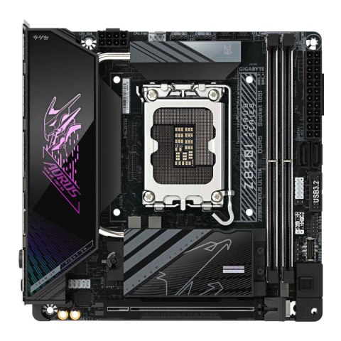 Gigabyte Płyta Gigabyte Z890I AORUS ULTRA /Z890/DDR5/SATA3/M.2/TB4/WiFi/BT/PCIe5.0/s.1851/Mini-ITX