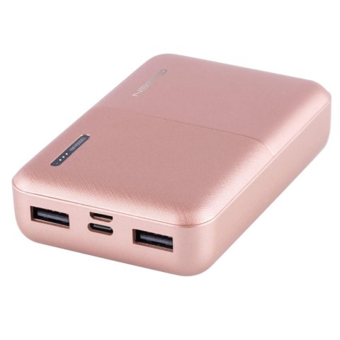 GoGEN Powerbank GoGEN PB100007RG 10000 mAh różowy GoGEN Powerbank GoGEN PB100007RG 10000 mAh różowy