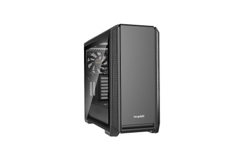 LISTAN GMBH Obudowa be quiet! Silent Base 601 Window Black ATX Midi bez zasilacza LISTAN GMBH Obudowa be quiet! Silent Base 601 Window Black ATX Midi bez zasilacza