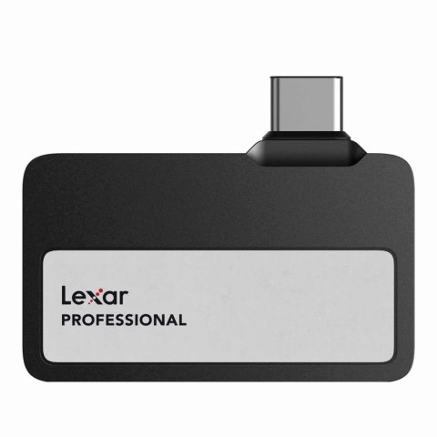 Lexar Dysk zewnętrzny SSD Lexar Professional SL400 2TB USB 3.2 Gen.2 Type-C (1050/1000 MB/s) czarny Lexar Dysk zewnętrzny SSD Lexar Professional SL400 2TB USB 3.2 Gen.2 Type-C (1050/1000 MB/s) czarny