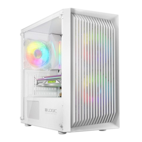 Logic Concept Obudowa LOGIC ATOS ARGB mATX/mITX Mini USB 3.0 Biała Logic Concept Obudowa LOGIC ATOS ARGB mATX/mITX Mini USB 3.0 Biała