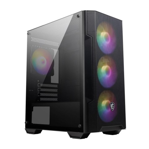 MSI Obudowa MSI MAG FORGE M100A mATX Midi z oknem, bez zasilacza