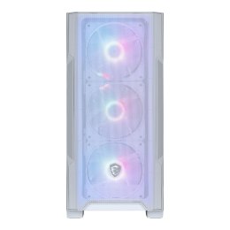 MSI Obudowa MSI MAG FORGE M100R WHITE mATX z oknem, bez zasilacza